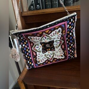 Steve Madden Beaded Embroidered Multicolor Women's Bag